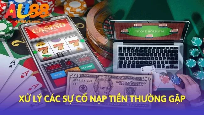 Xử lý các sự cố nạp tiền thường gặp